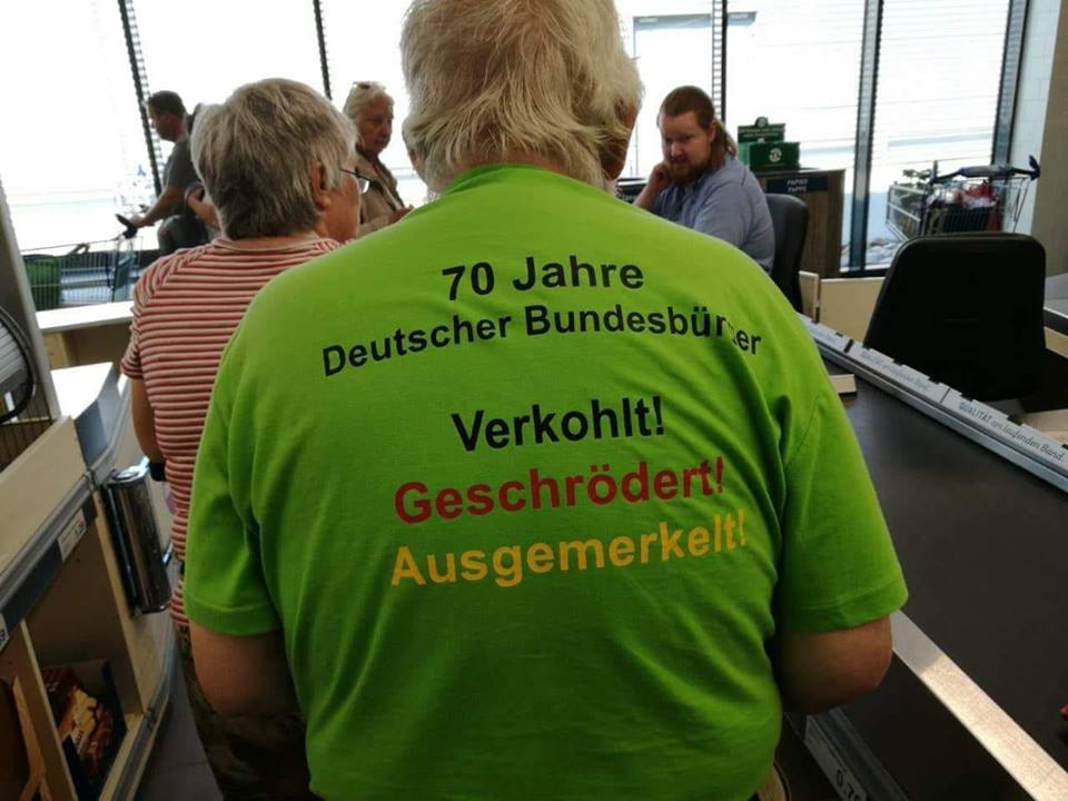 Fundstück: Statement im Supermarkt